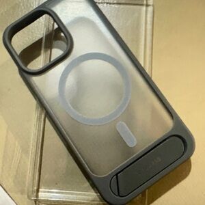 Transparent Phone Case with Stand